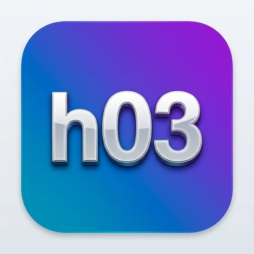 h03 Logo - Resmi